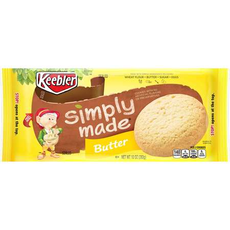 Keebler Keebler Simply Made Butter Cookie 10 oz., PK12 3010075733